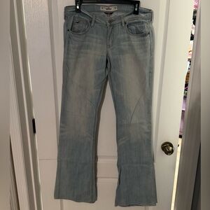 Hollister Light Wash Flare Jeans